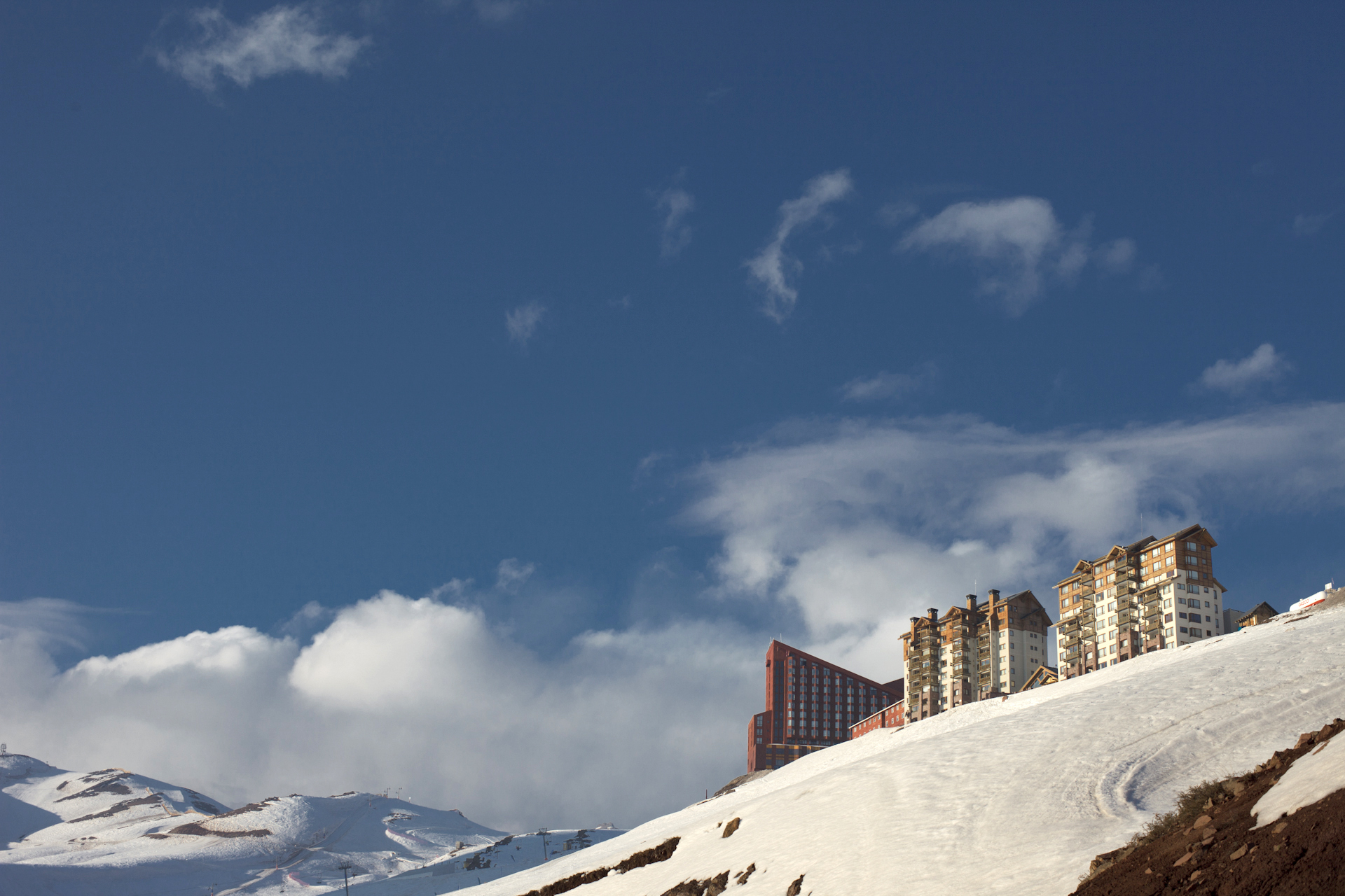 View of Valle Nevado. Photo by Jimmy Baikovicius.