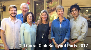 Team for Old Corral Club Backyard Party